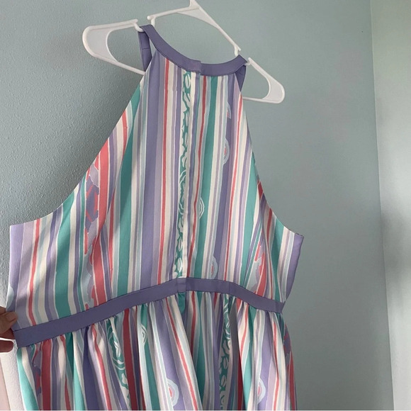 Modcloth Behold the Blogger Rainbow Stripe Dress 3X - Picture 8 of 15